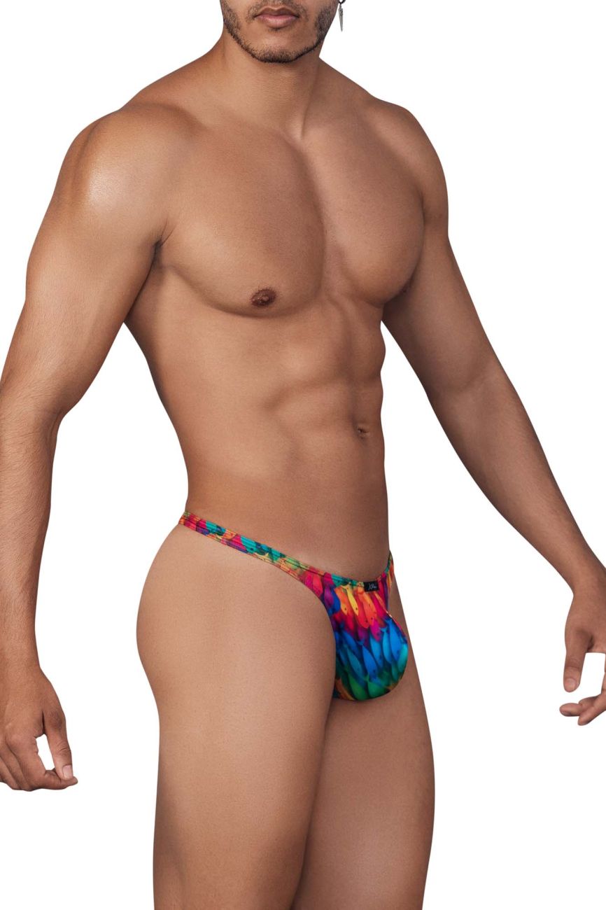 Xtremen 91146 Printed Microfiber Thongs Rainbow Prism