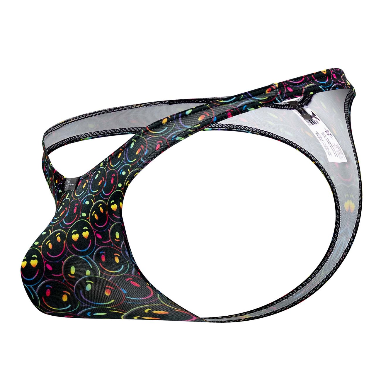 Xtremen 91146 Printed Microfiber Thongs Rainbow Prism