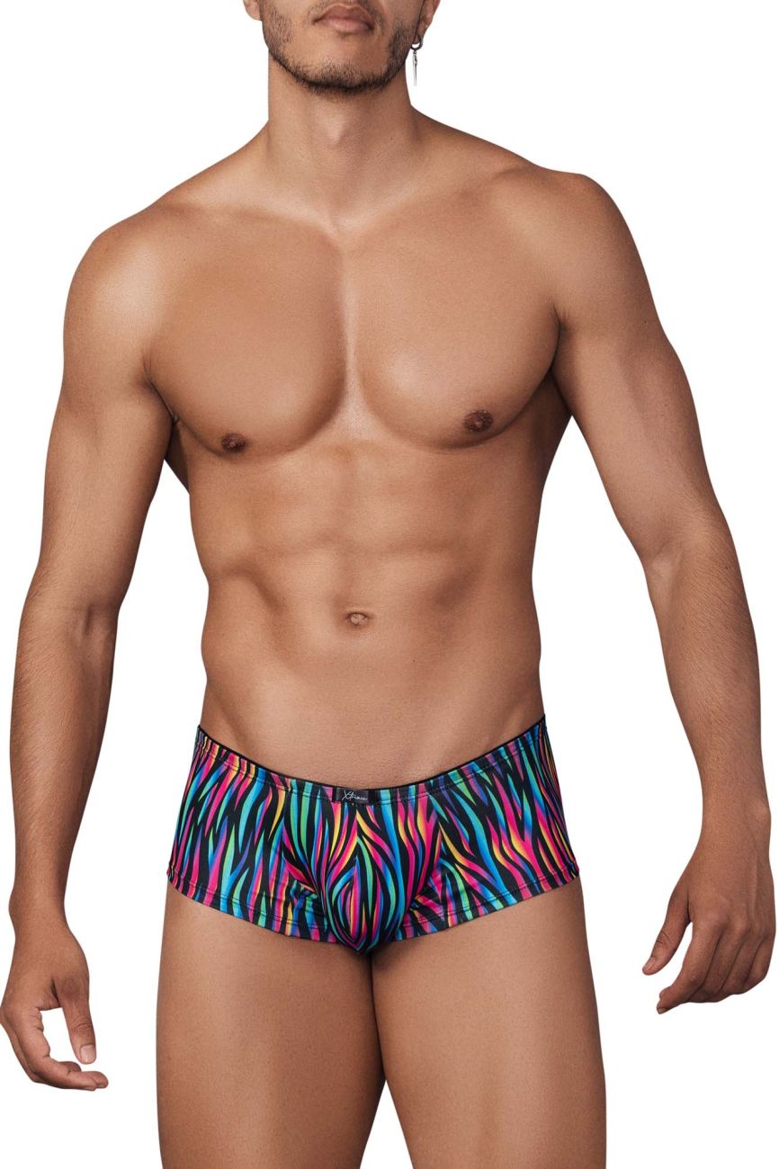 Xtremen 91147 Printed Microfiber Trunks Disco Zebra