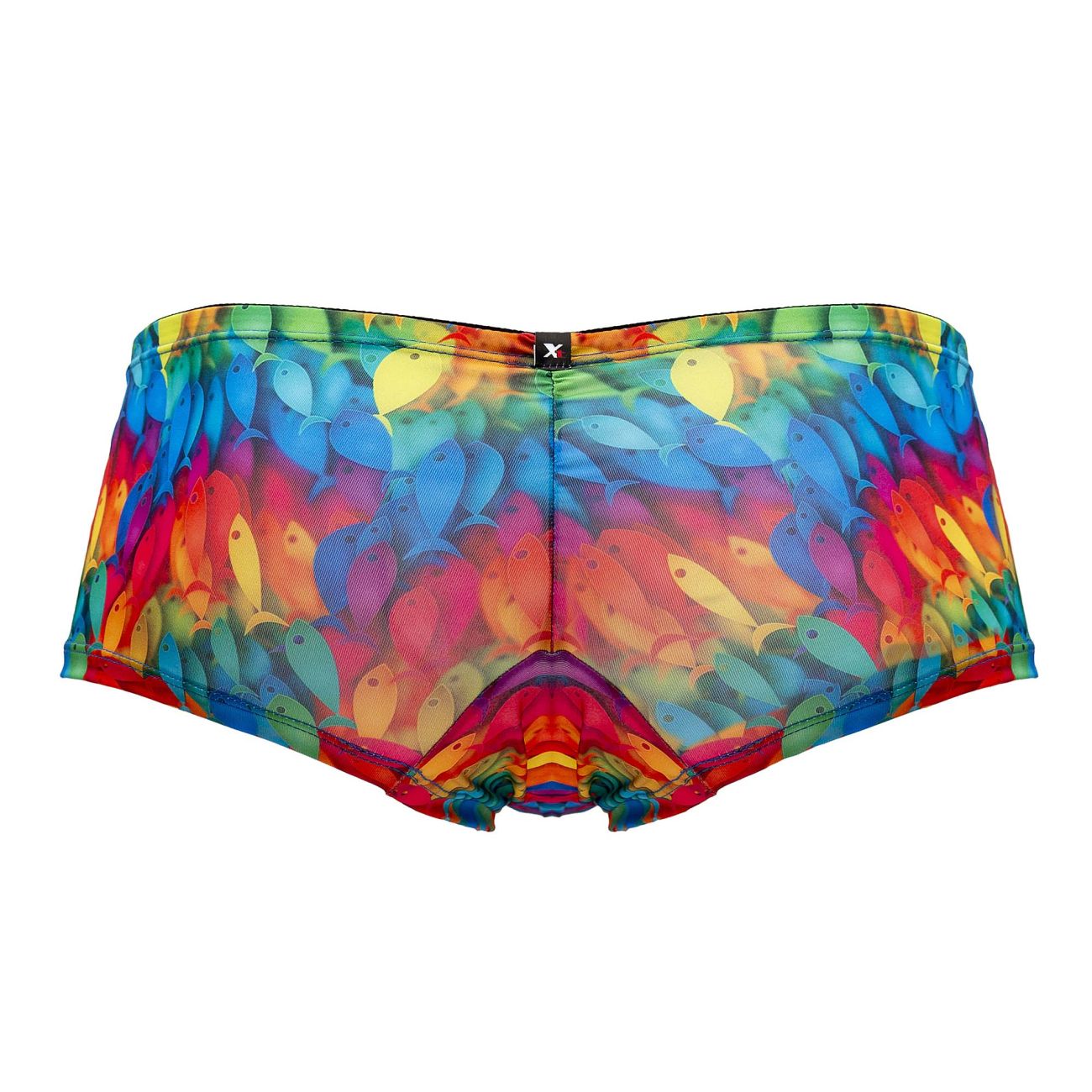 Xtremen 91147 Printed Microfiber Trunks Rainbow Fish