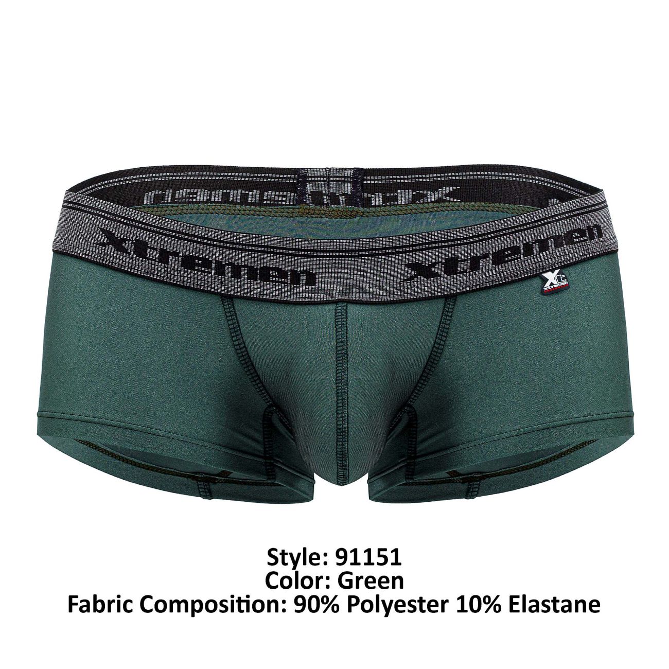 Xtremen 91151 Destellante Trunks Green
