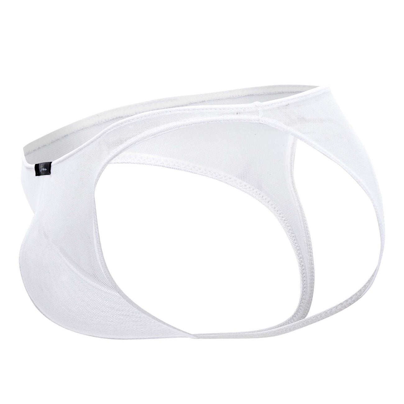 JCSTK - Xtremen 91153 Tulle mesh Jockstrap White