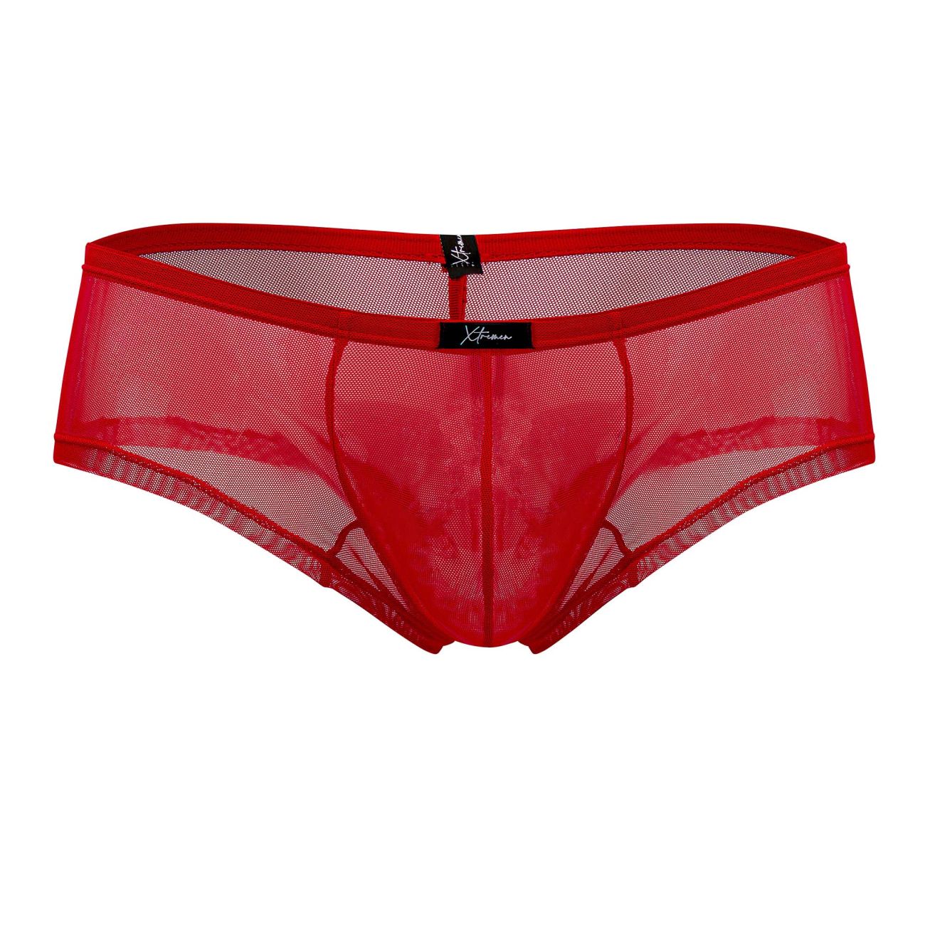 Xtremen 91154 Tulle mesh Trunks Red