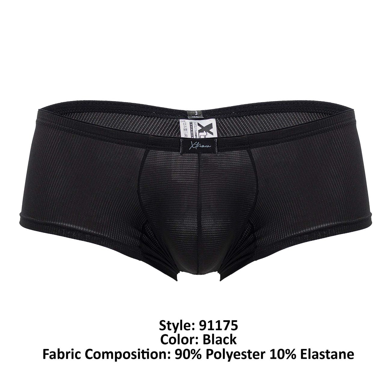 Xtremen 91175 Microfiber Trunks Black