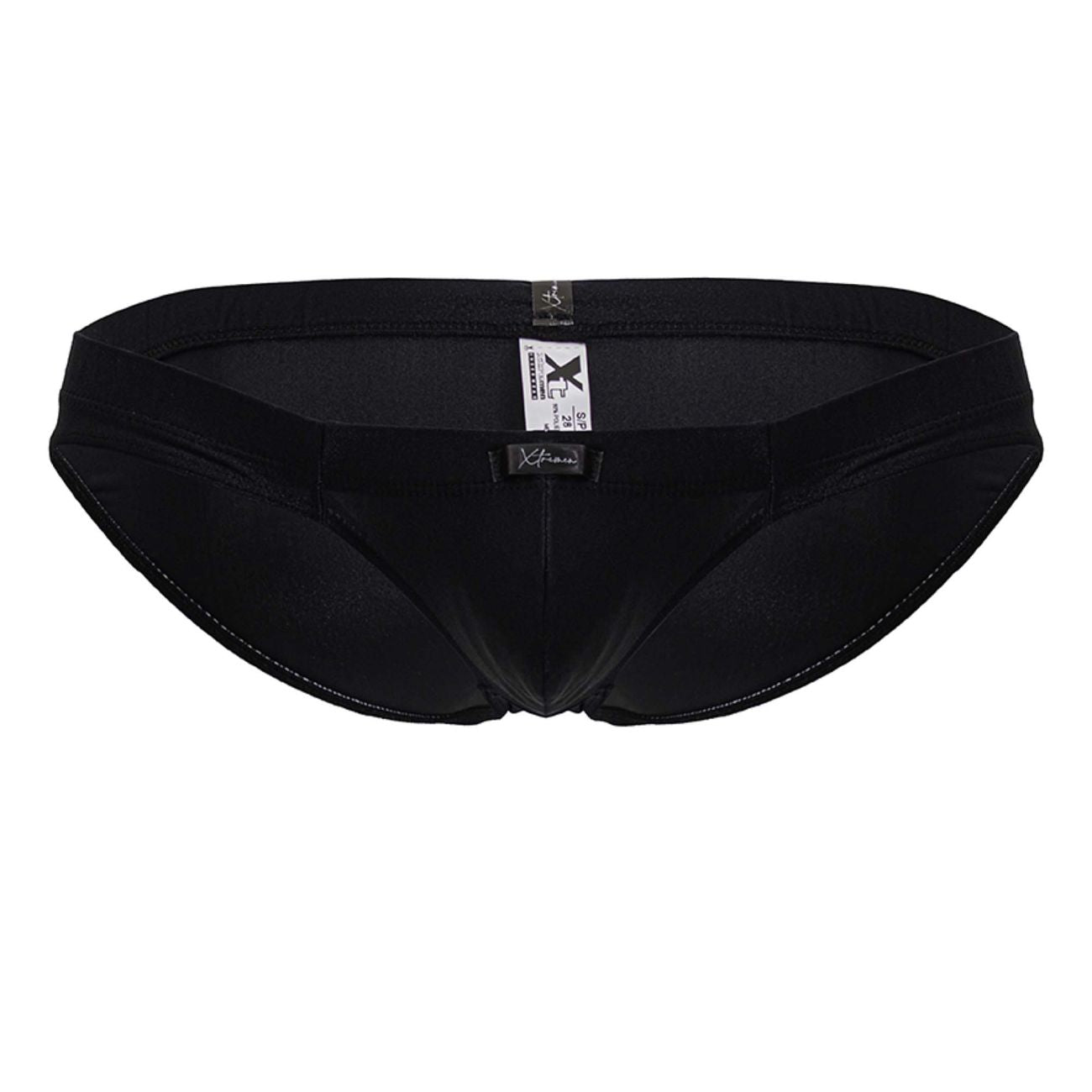 Xtremen 91233 Mens Microfiber Contoured Briefs Black