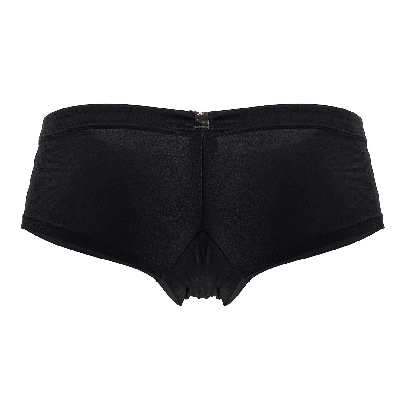Xtremen 91234 Mens Microfiber Contoured Fit Trunks Black