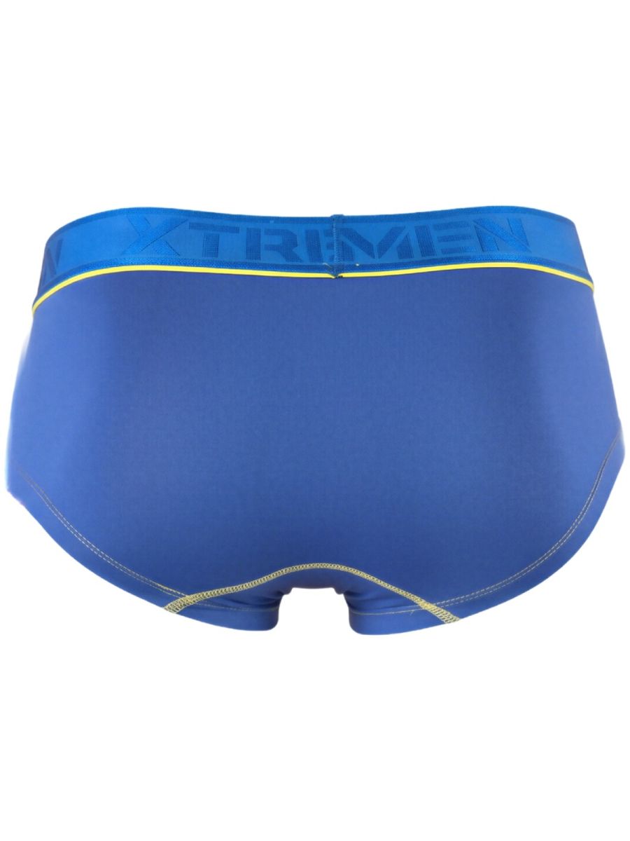 Xtremen 91259 Mens Microfiber Ultra Sleek Trunks Royal Blue