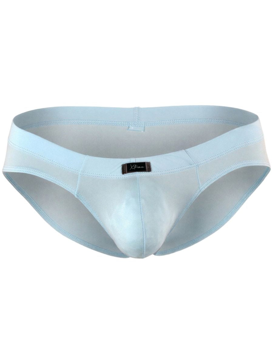 Xtremen 91261 Mens Microfiber Ultra Sleek Briefs Light Blue