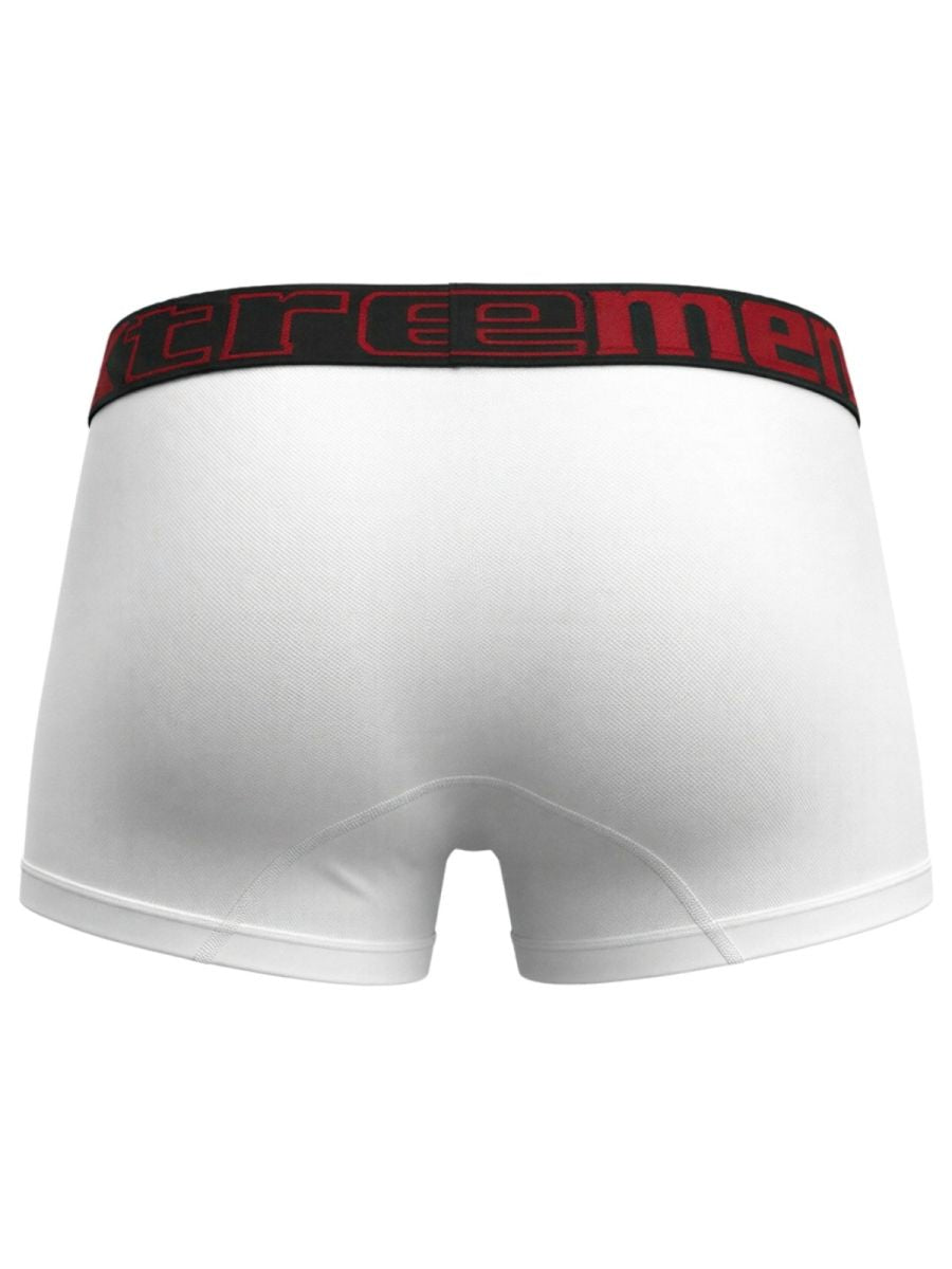 Xtremen 91272 Mens Microfiber Daily Essentials Trunks White
