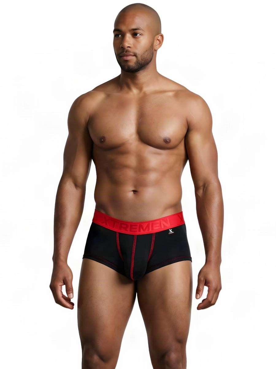 Xtremen 91273 Mens Microfiber Daily Comfort Briefs Black