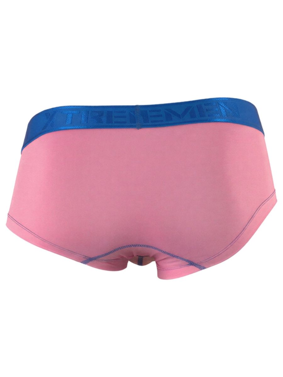 Xtremen 91273 Mens Microfiber Daily Comfort Briefs Pink