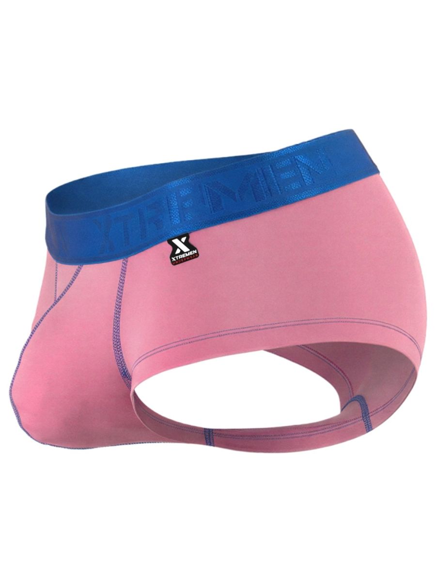 Xtremen 91273 Mens Microfiber Daily Comfort Briefs Pink