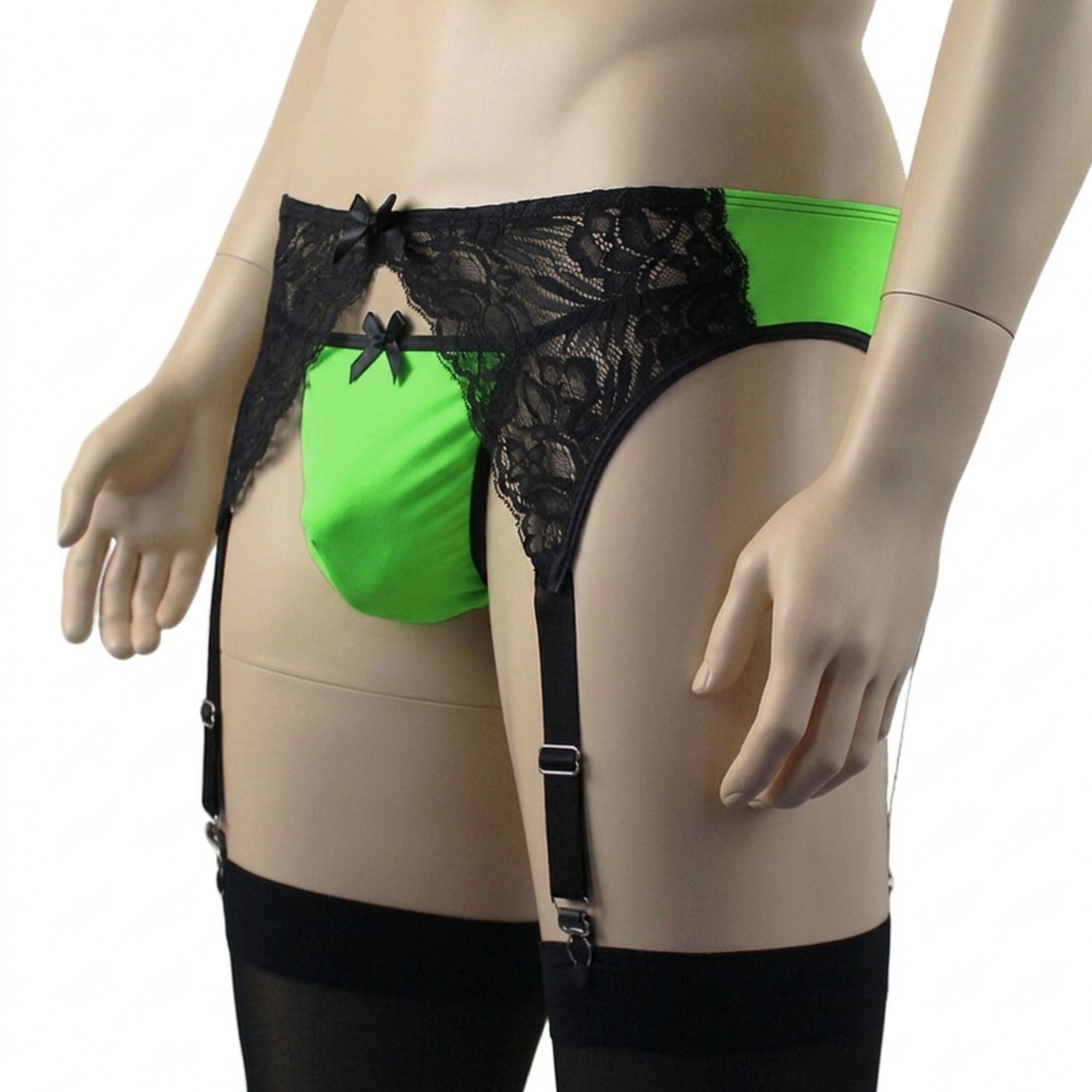 Mens Risque Garterbelt with Adjustable Garters