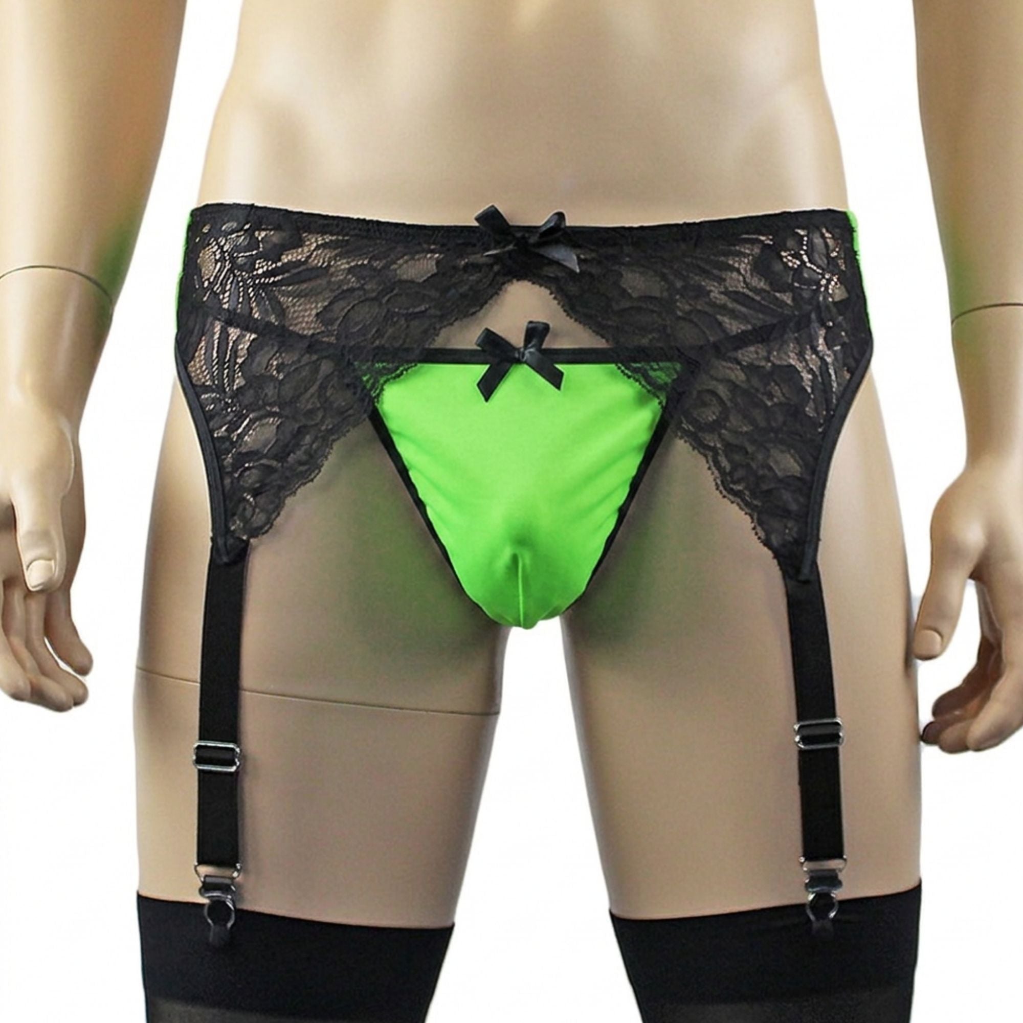 Mens Risque Garterbelt with Adjustable Garters