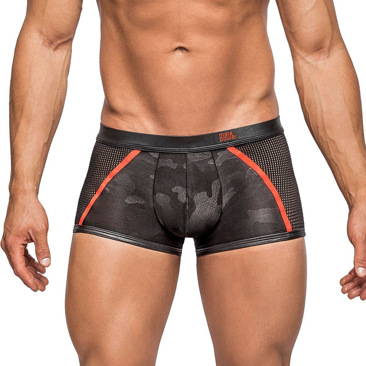 SALE - Male Power Camo Sports Net Short