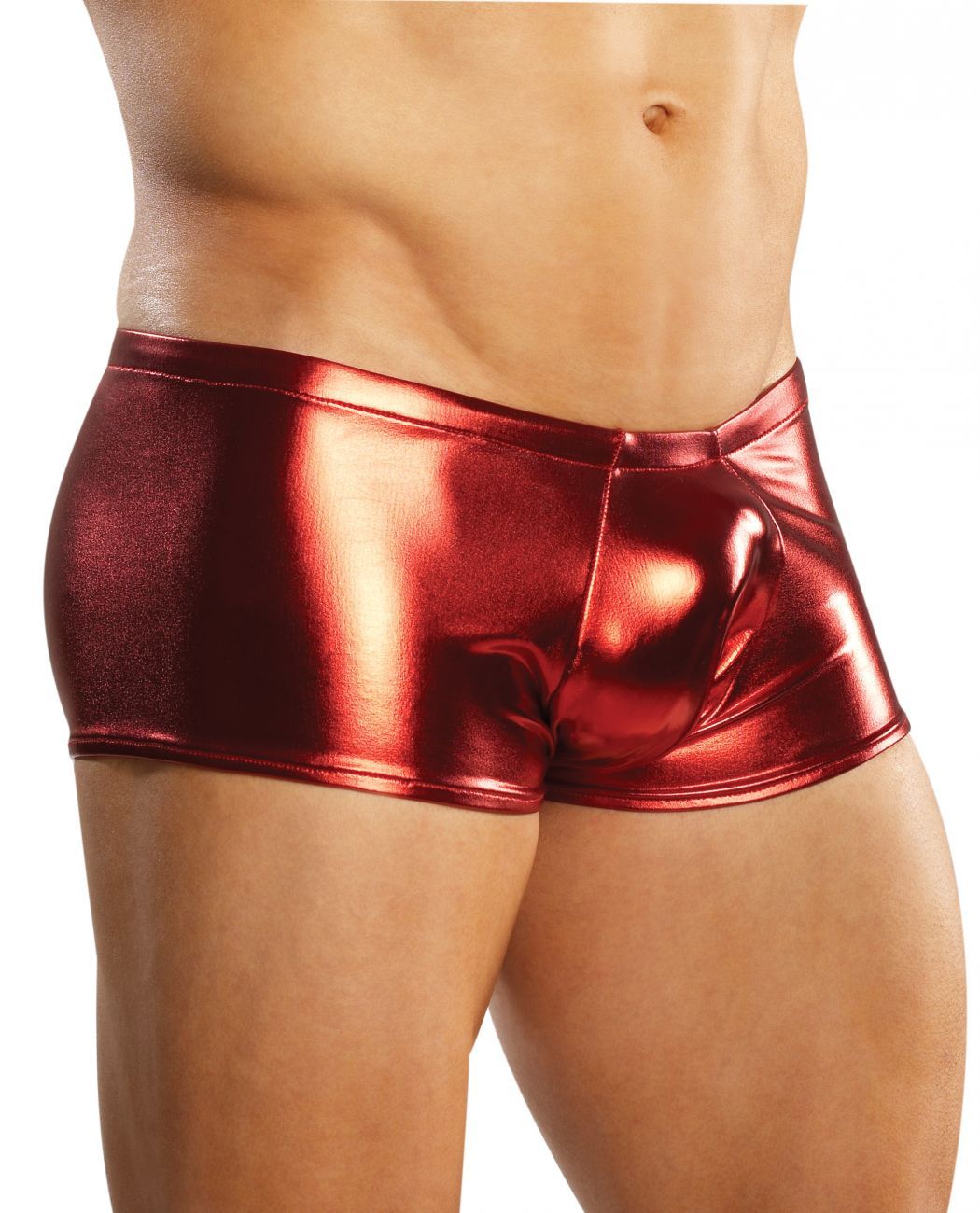 Male Power 153070 Heavy Metal Mini Short Boxer Briefs Red