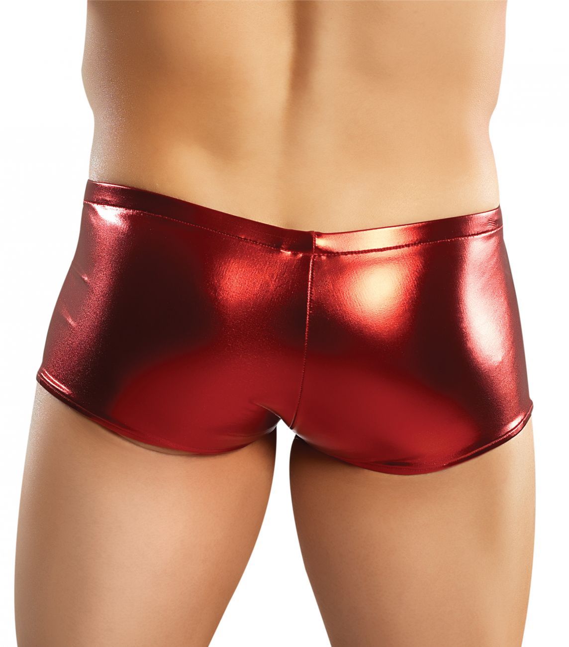 Male Power 153070 Heavy Metal Mini Short Boxer Briefs Red