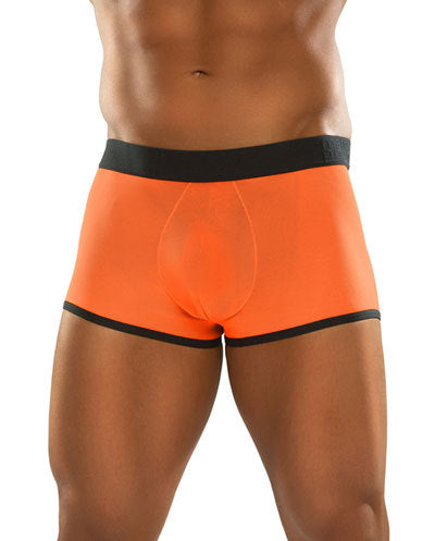 SALE - Fine Neon Mesh Pouch Short Orange