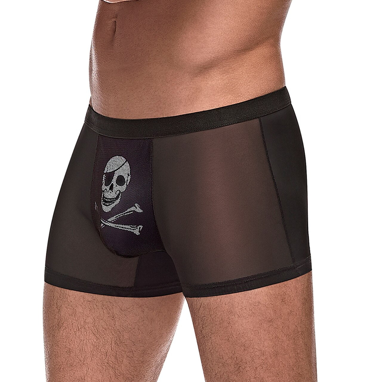 SALE - Mens Male Power Skull Print Boxer Briefs