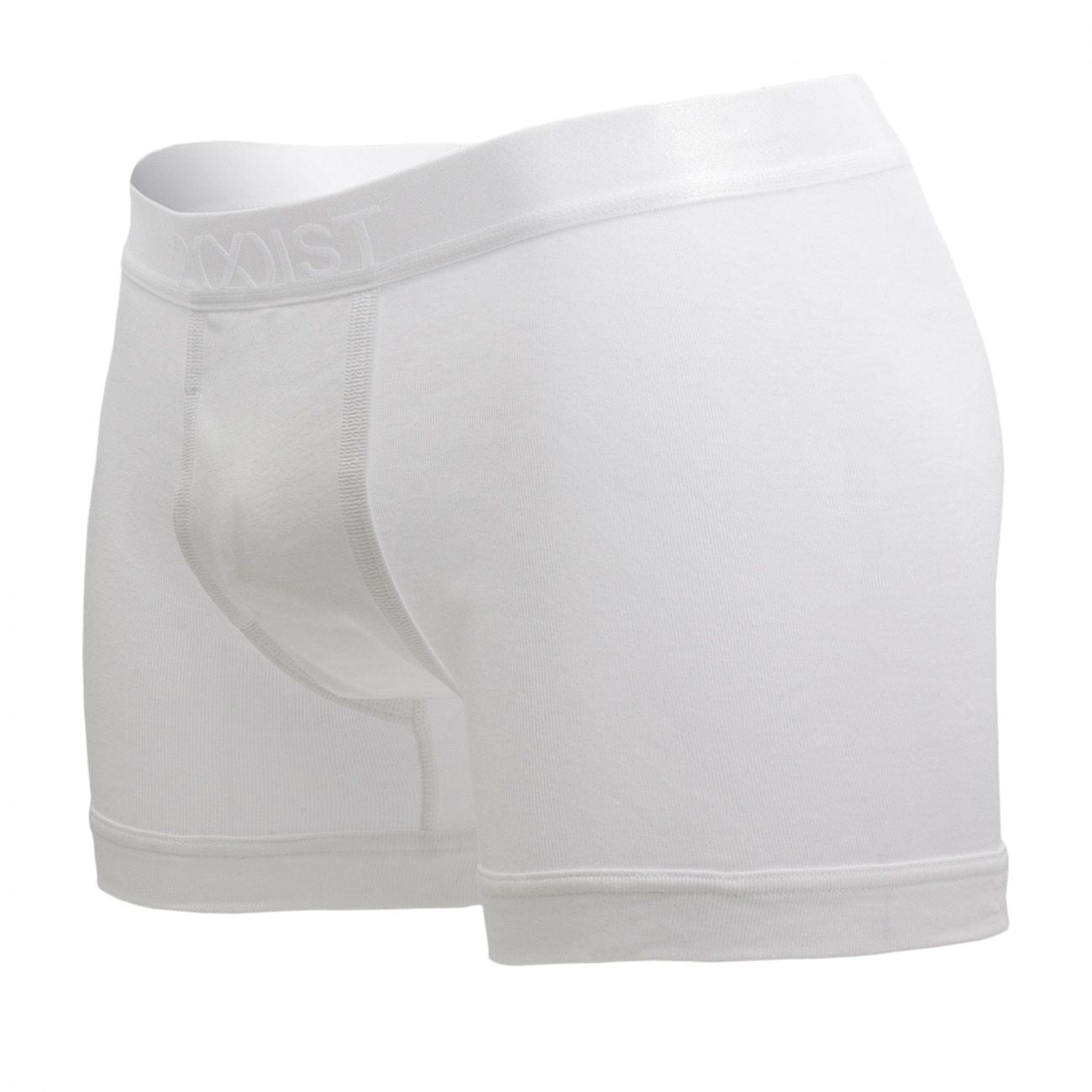 2(X)IST 3104100401 Pima Cotton Boxer Briefs White