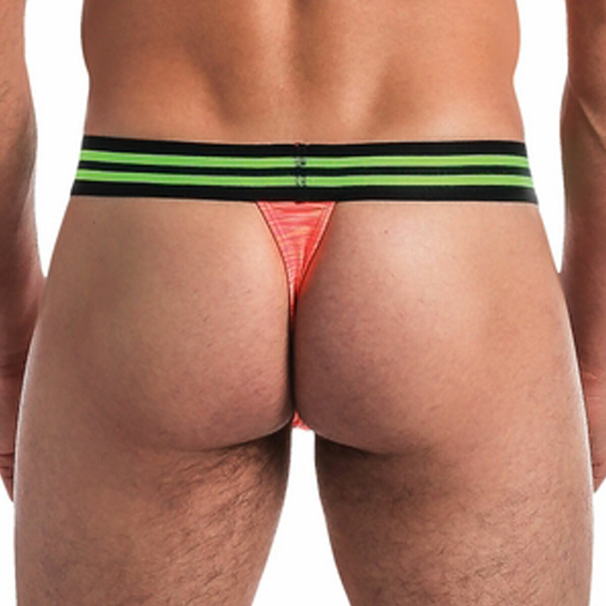 Male Power Microfiber Thong Orange