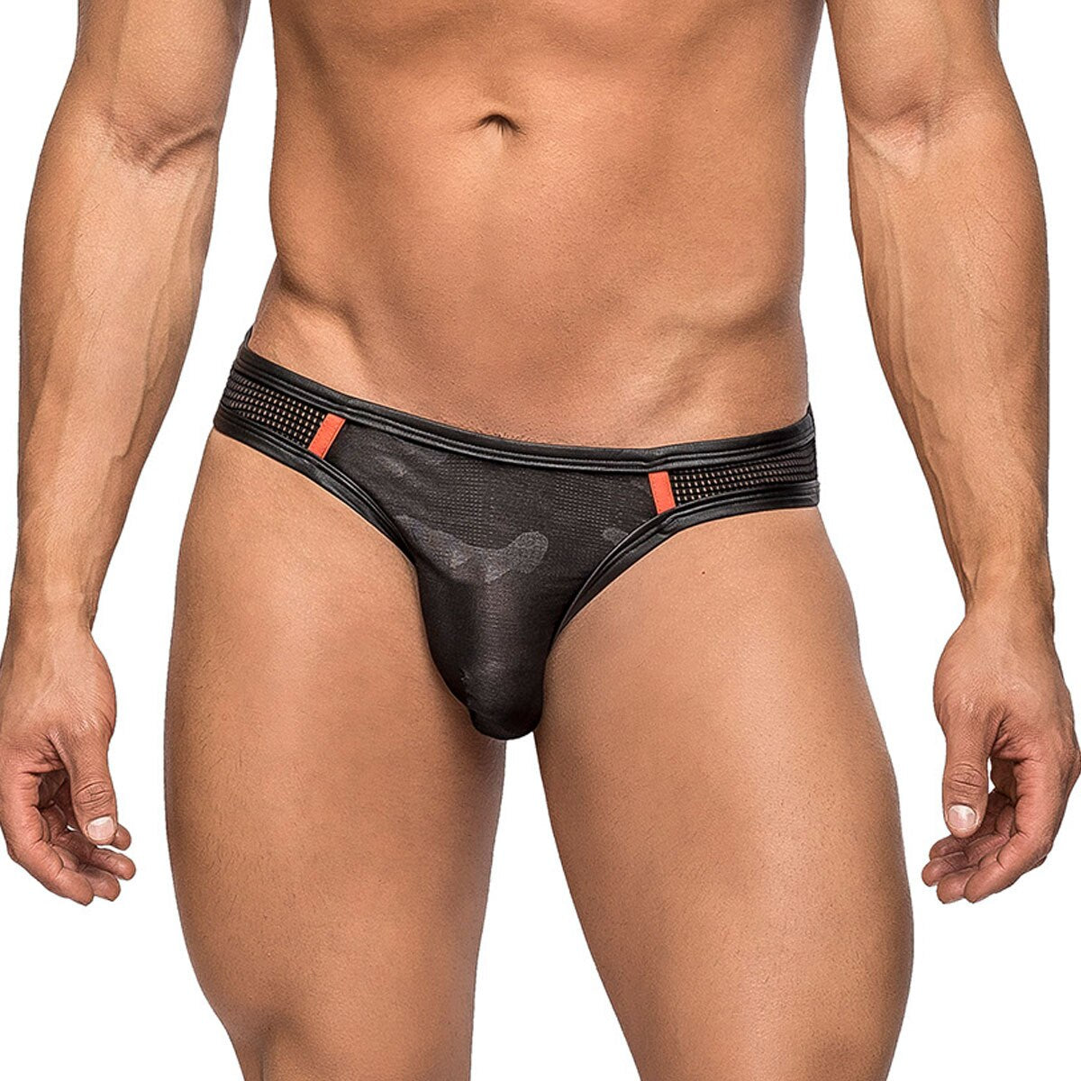 SALE - Male Power Camo Sports Net Bikini Brief