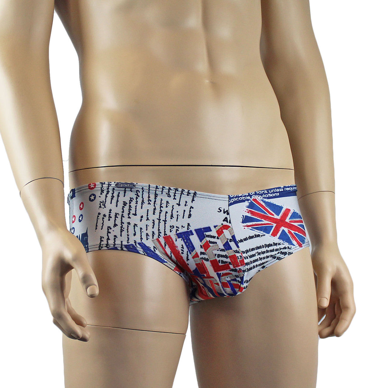 Mens British and London Mini Boxer Briefs