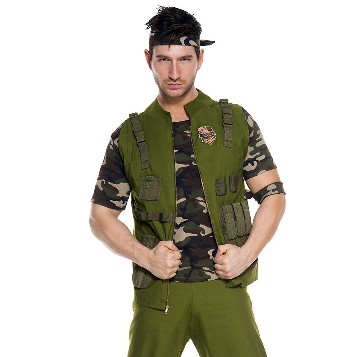 Mens Army General Uniform Costume