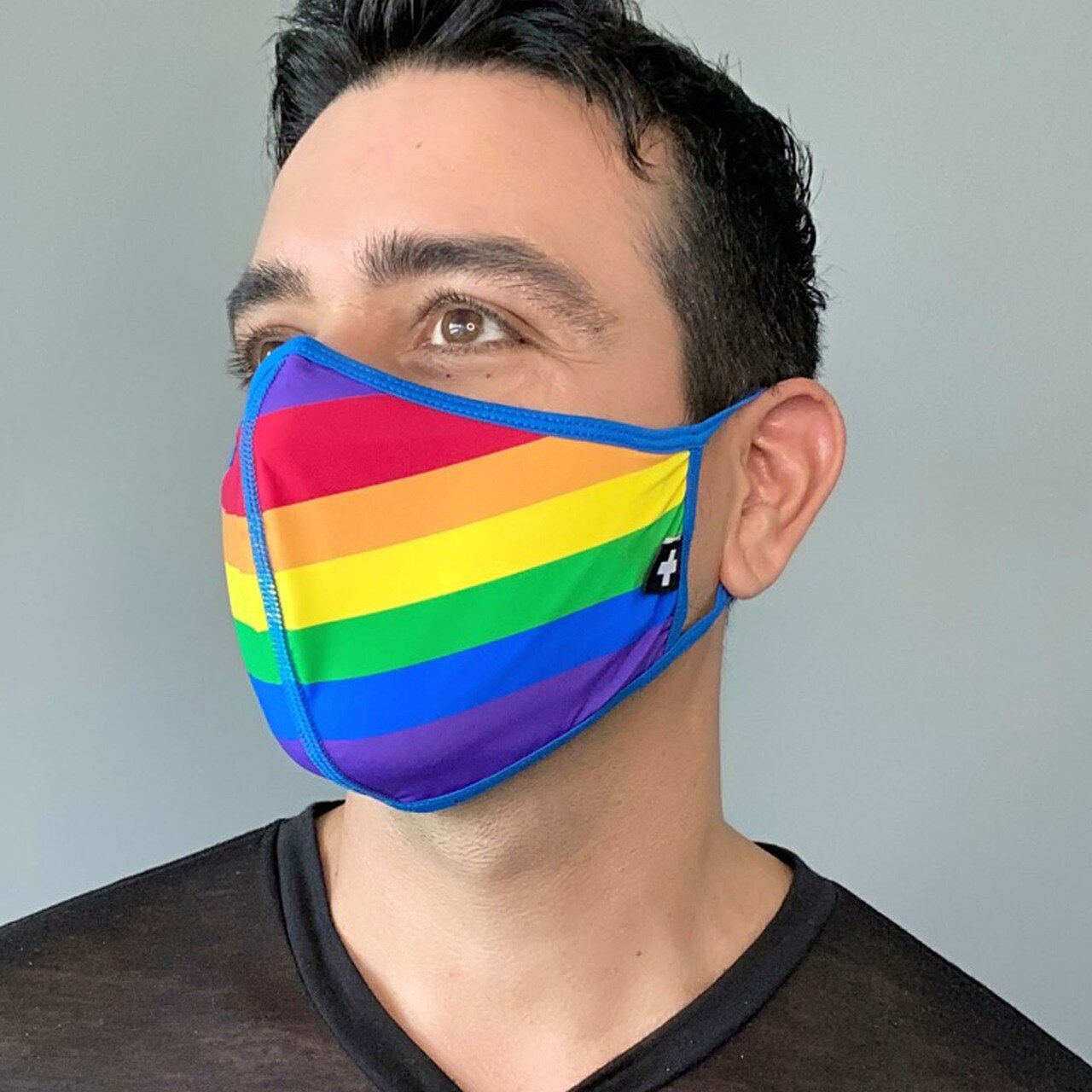 Andrew Christian Pride Stripe Glam Mask