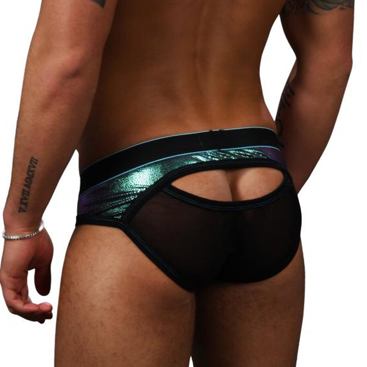 Mens Andrew Christian Massive Anaconda Eclipse Brief