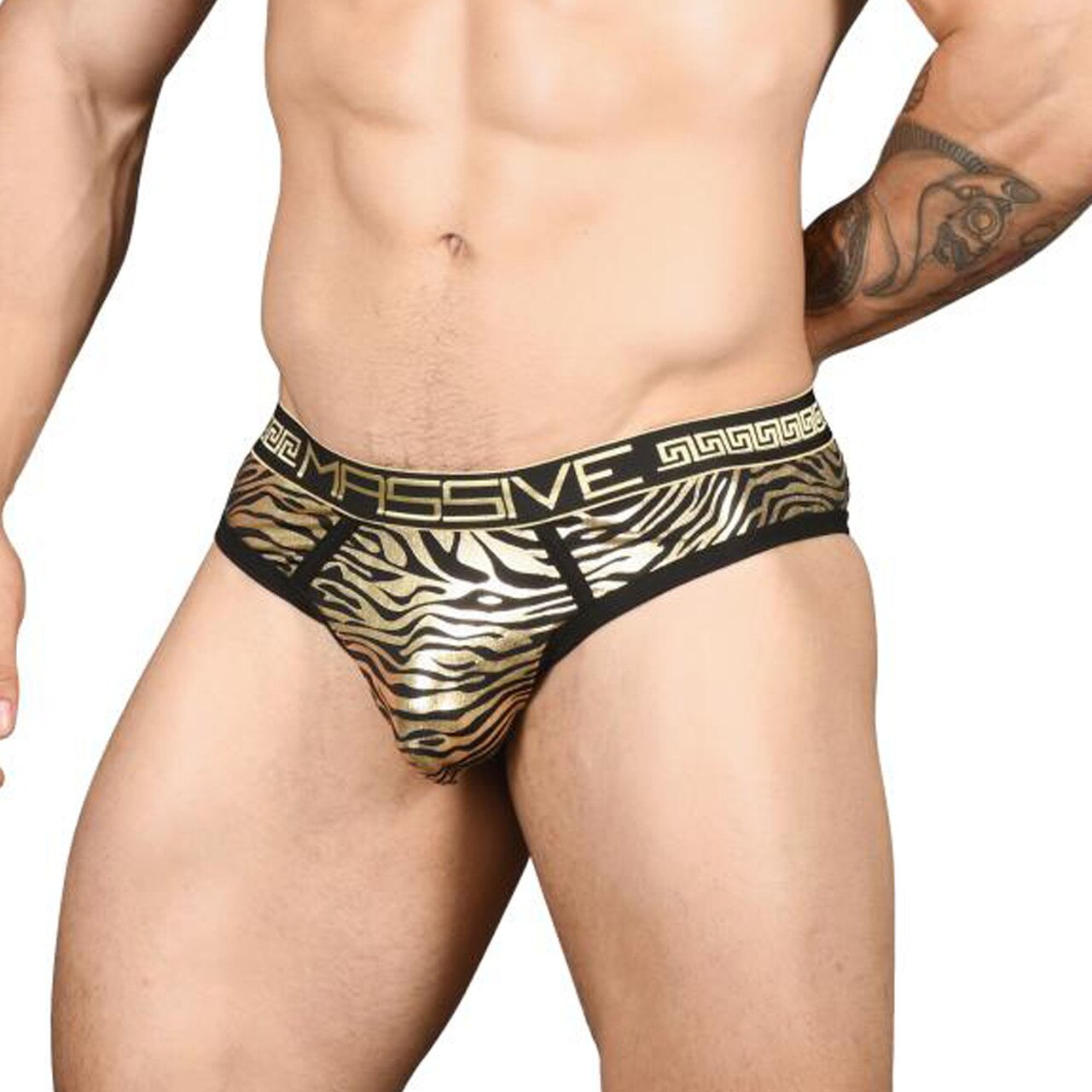 Mens Andrew Christian MASSIVE Animal Attraction Thong
