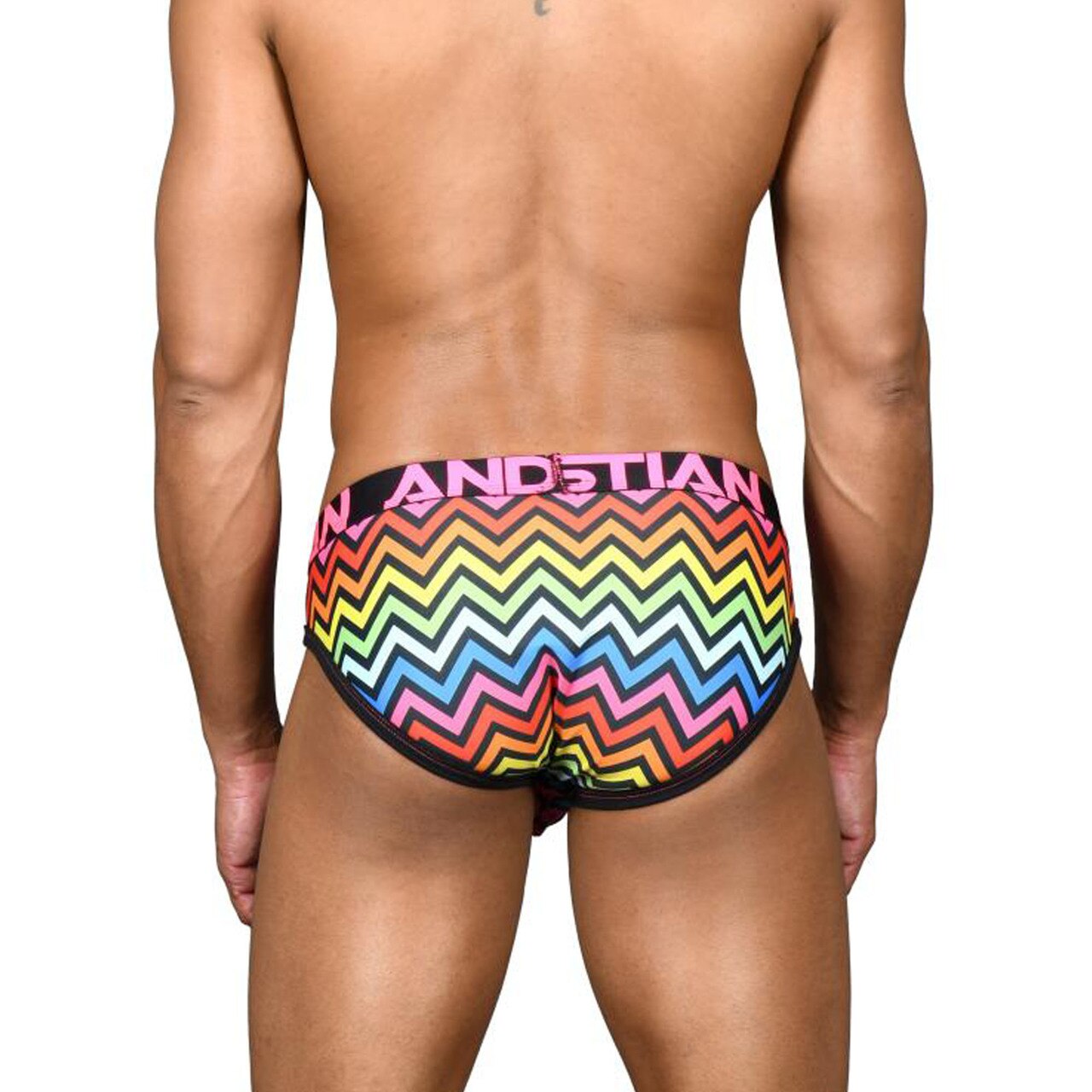 Mens Andrew Christian Horizon Pride Brief w/ Almost Naked