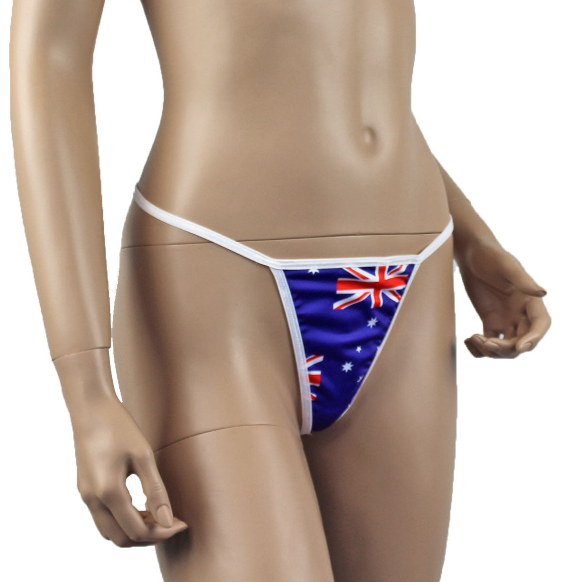Womens Australian Flag Aussie Day Underwear G string