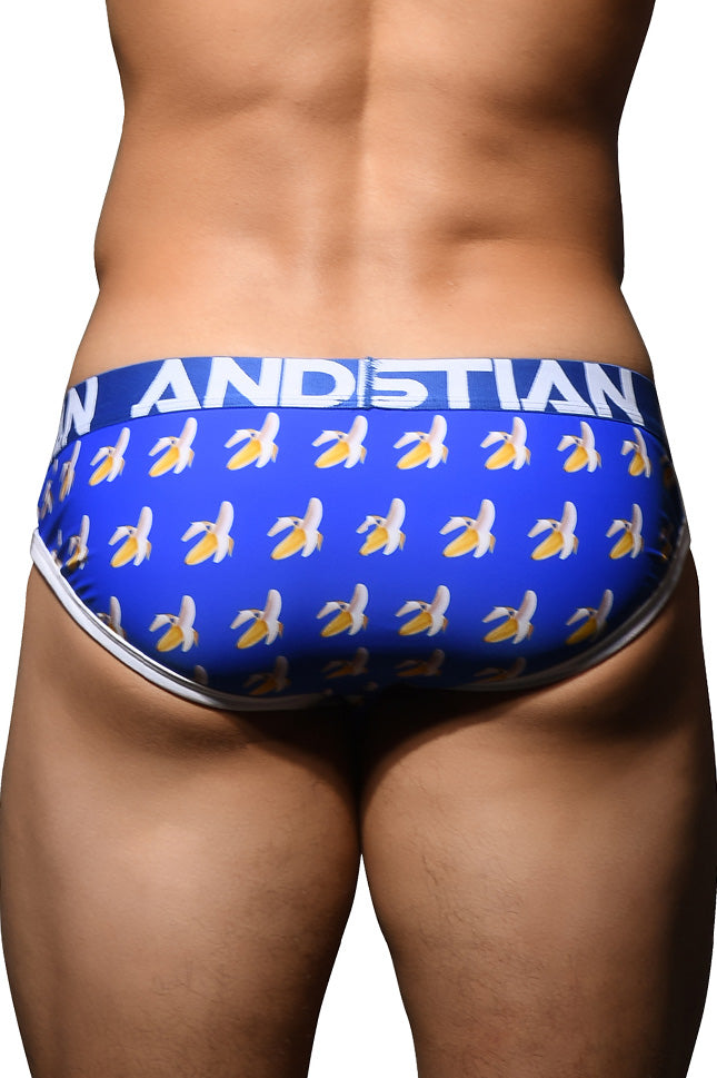 JCSTK - Andrew Christian Banana Brief Underwear for Men w/ ALMOST NAKED® Printed
