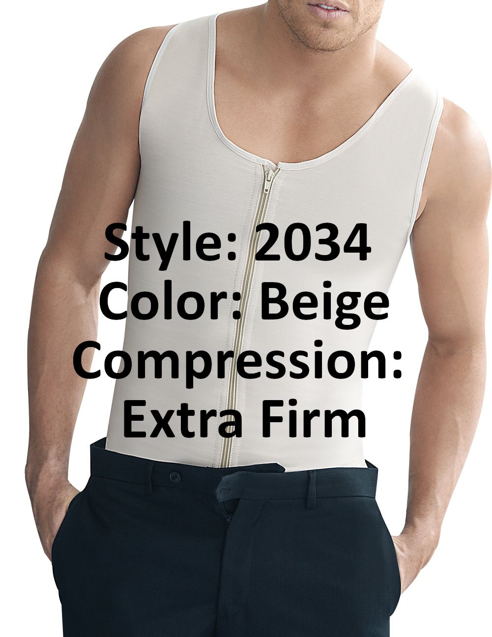 Ann Chery 2034 Latex Men Girdle Body Shaper