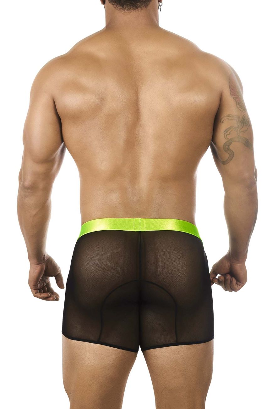 BiteWear BW2023103  Luminous Lime Trunks Black Green