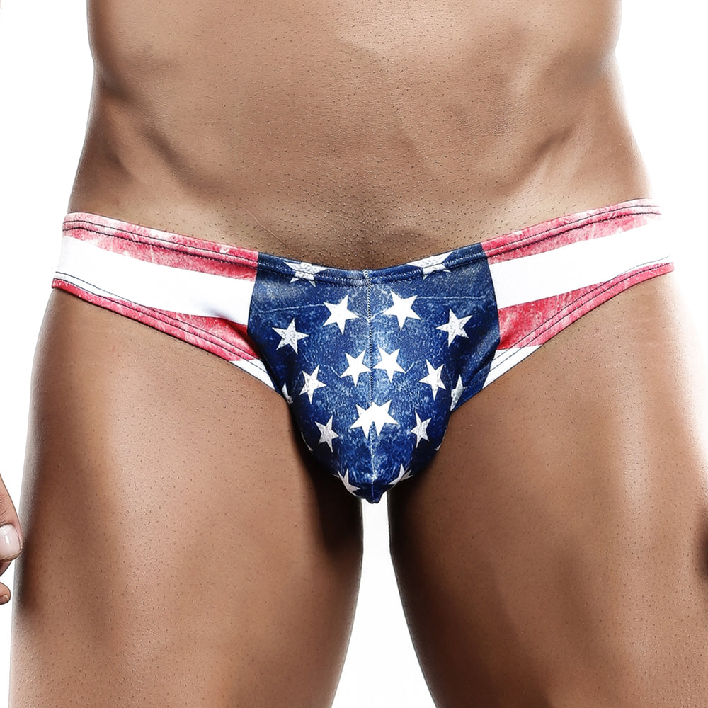 Cover Male USA Flag Bikini Brief