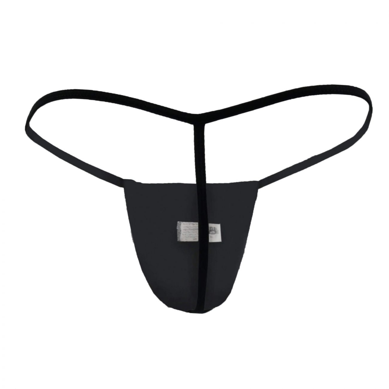 CandyMan 9586X Basic Thong Black Plus Sizes