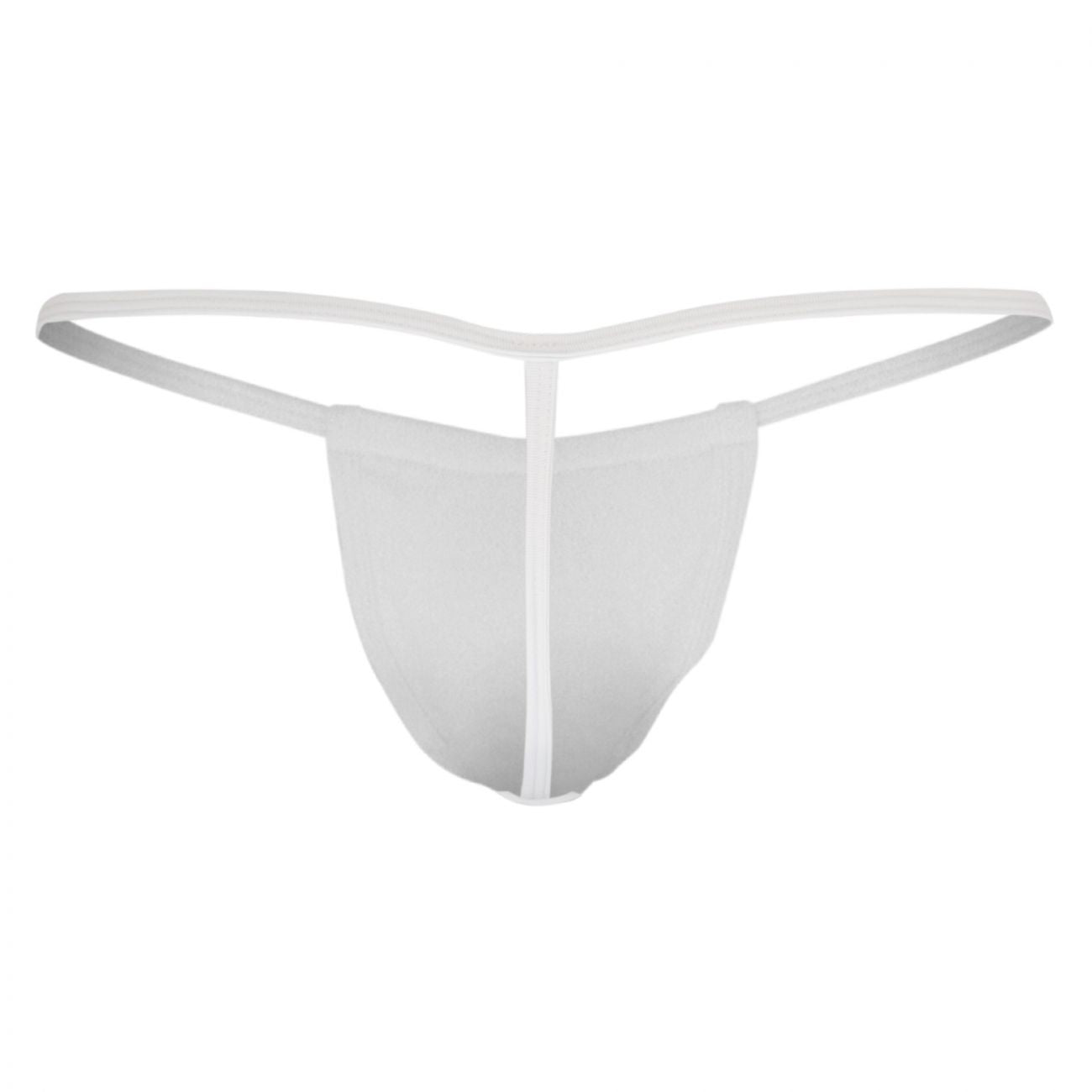 CandyMan 9586X Basic Thong White Plus Sizes