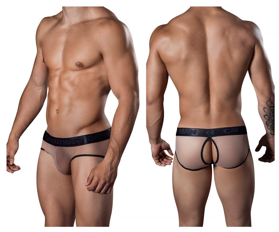 CandyMan 99228 Briefs Beige & Black