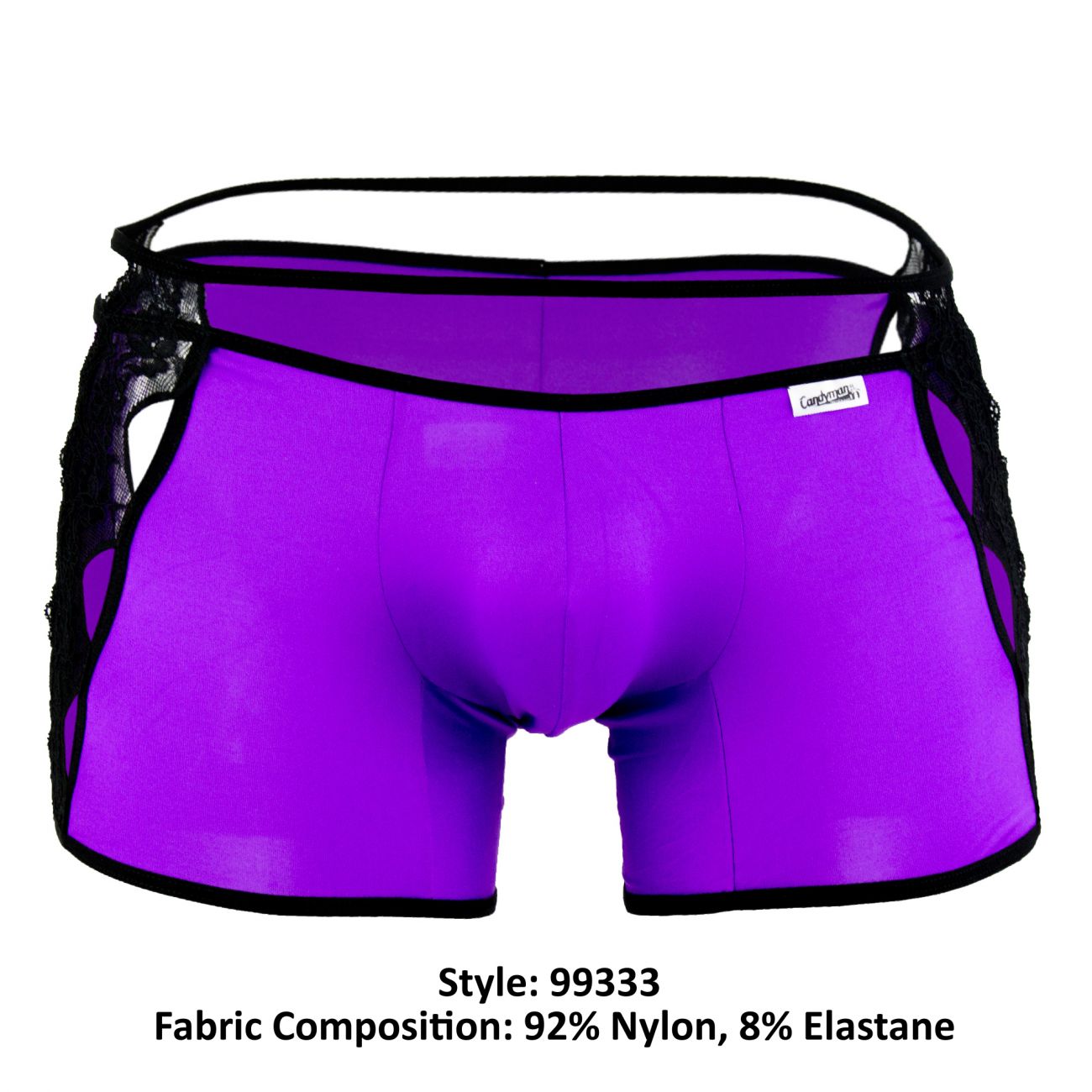 CandyMan 99333 Boxer Briefs Purple