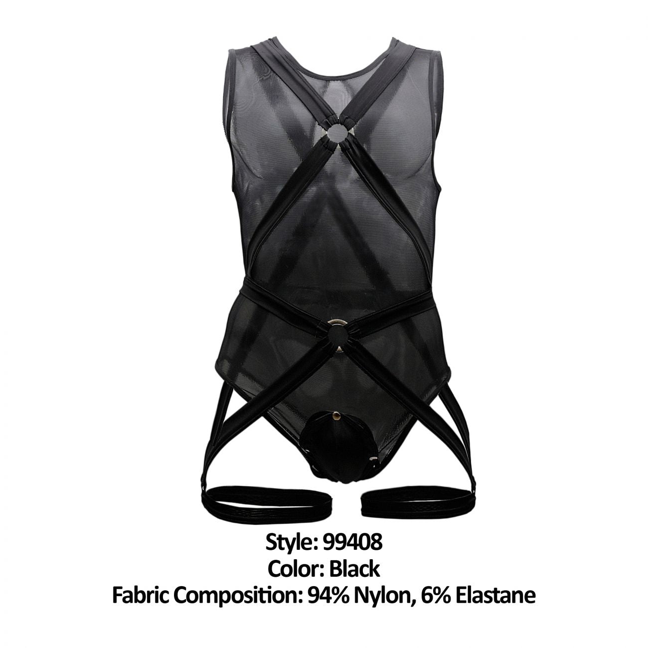 CandyMan 99408 Harness Bodysuit