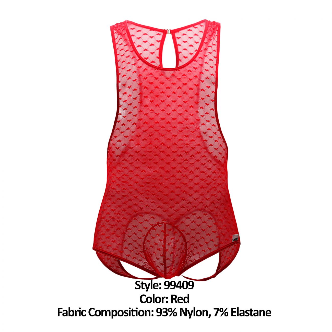 SALE - CandyMan 99409 Harness Bodysuit