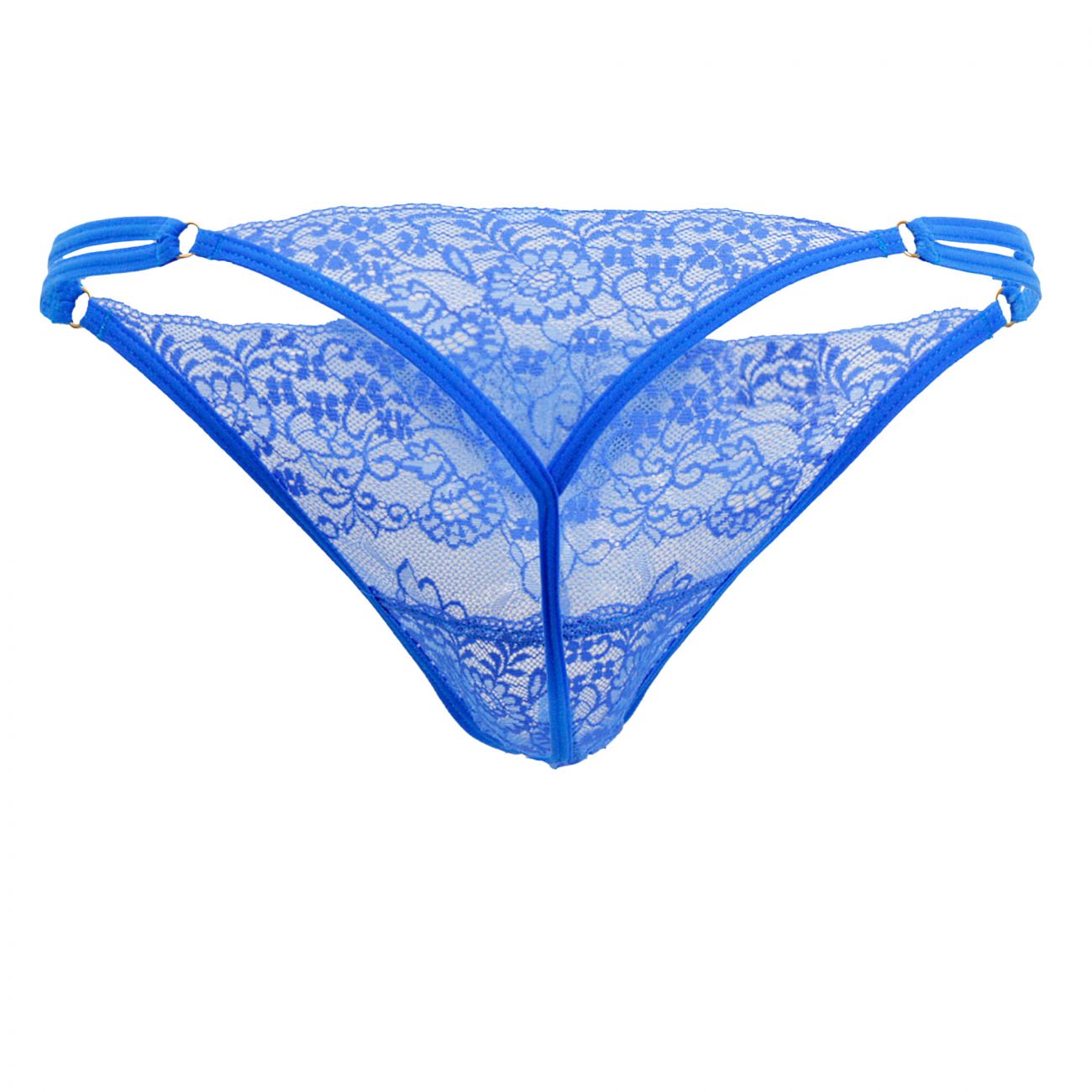 CandyMan 99421 Lace G-String Thongs Blue