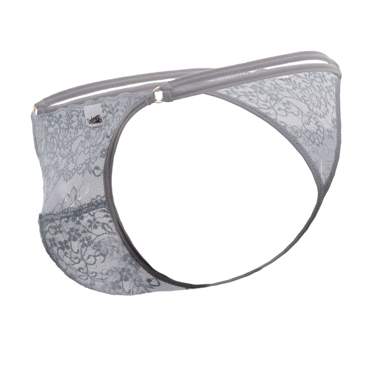 CandyMan 99421 Lace G-String Thongs Gray