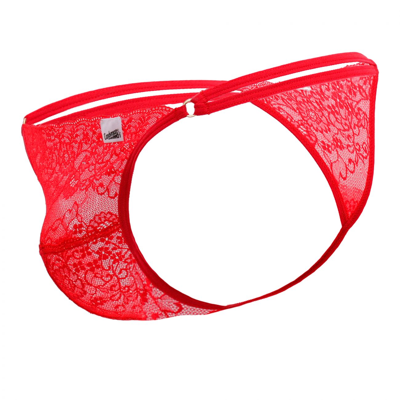CandyMan 99421 Lace G-String Thongs Red