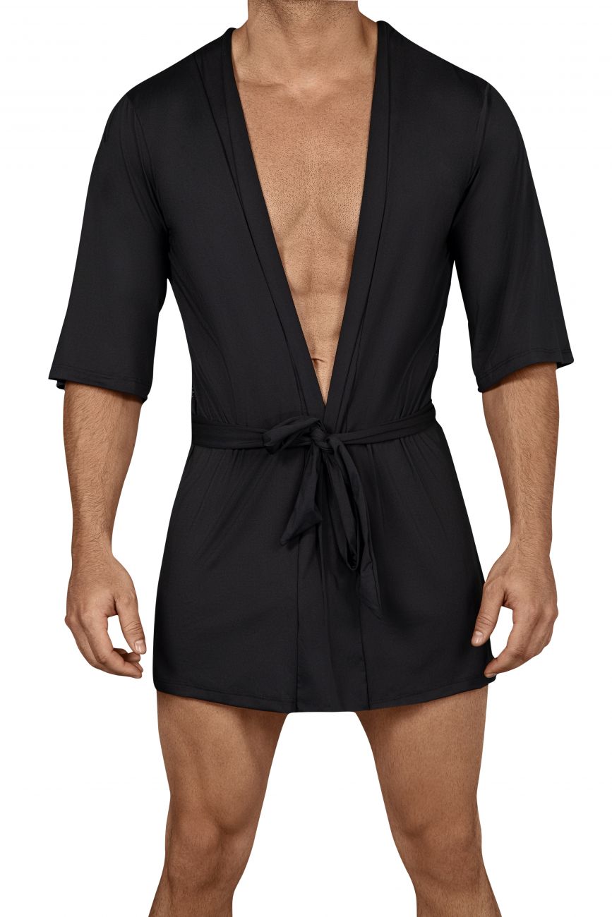 SALE - CandyMan 99433 Best Man Kimono Black