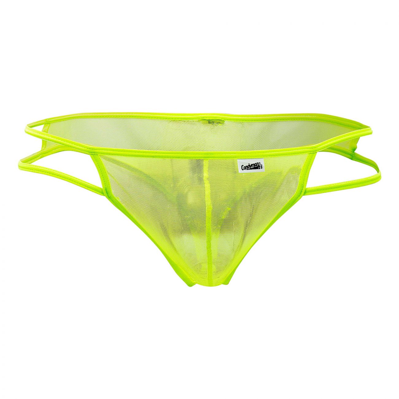 SALE - CandyMan 99435 Mesh Thongs Green