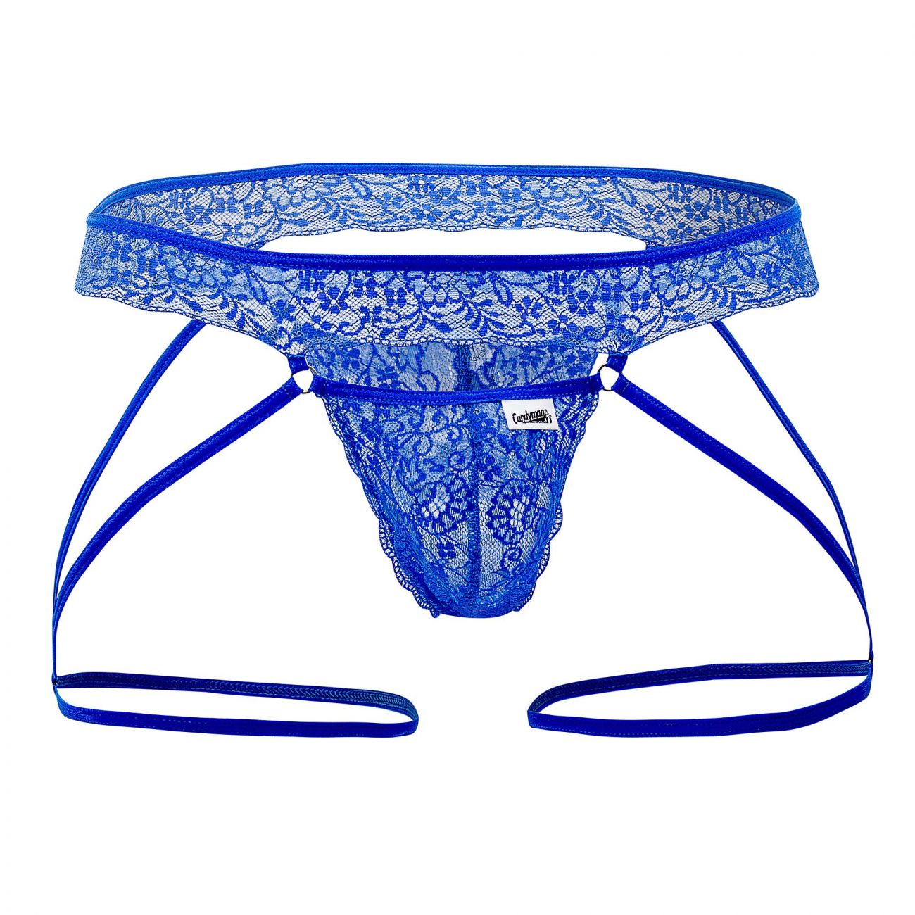 SALE - CandyMan 99437 Garter Bikini Blue