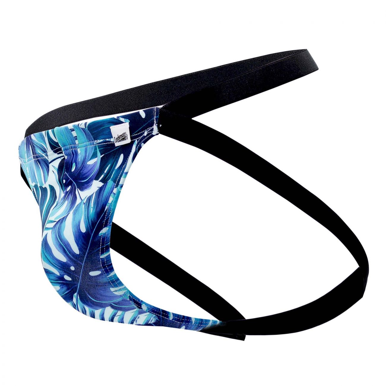 CandyMan 99442 Floral Jockstrap Blue